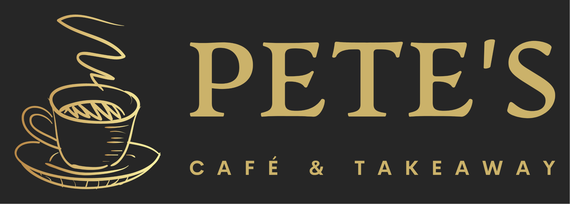 Pete's Cafe & Takeaway Logo