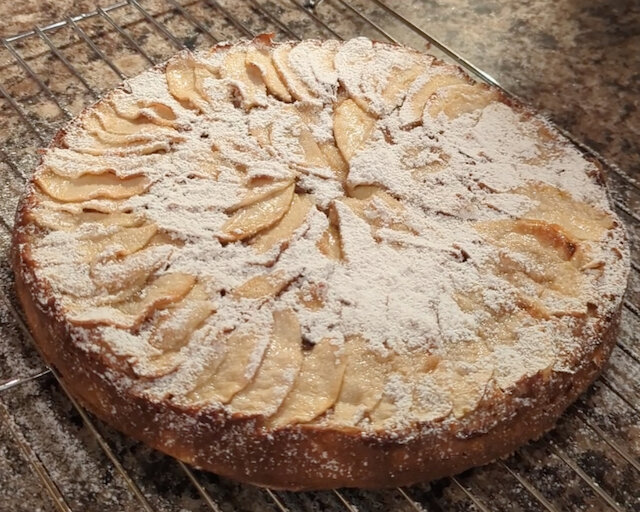 The Great Shetland Bake Off - Week 6 - Chris's Ginger and Cinnamon Invisible Apple Cake