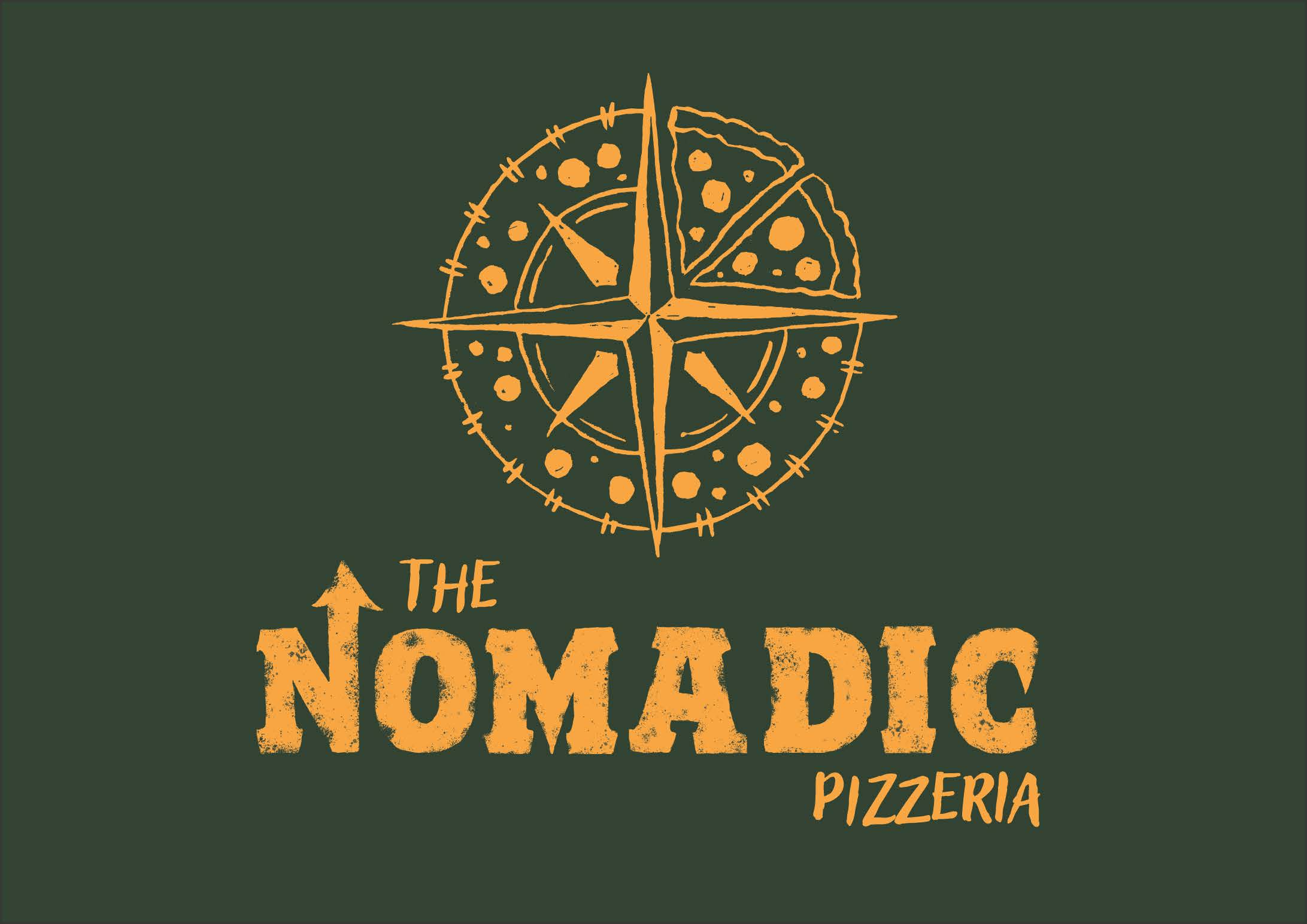 The Nomadic Pizzeria Logo